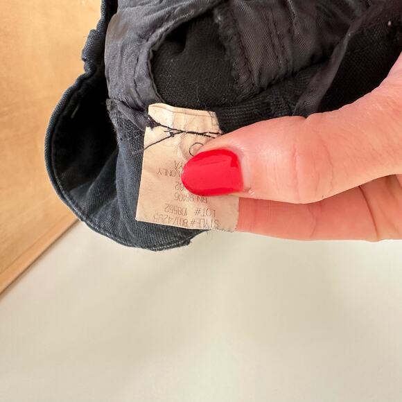 Theory Sugar Dress Pants in Black Canvas 0 - Picture 10 of 10